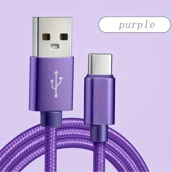 Other - NIP Purple USB-C Charging Cable